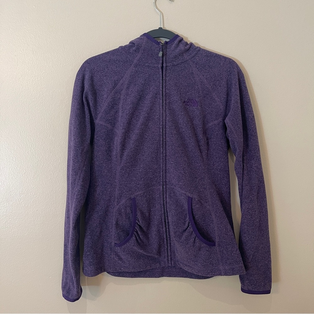The North Face Women's Purple Fleece Jacket Size Medium